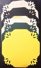 BLOSSOM JOURNALING & BACKGOUND Printed Die-Cut(6pc)2.5″X 2.5″ Squares •Floral••