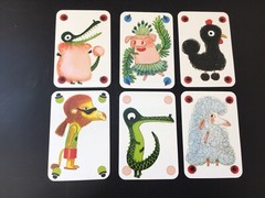 Animal Playing Cards Swap/Junk Journal/Scrapbook Lot of 6 Cards