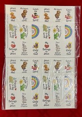 2 Sheets Current Catalog Faith Stickers 088954 – Christian Sayings – New Sealed