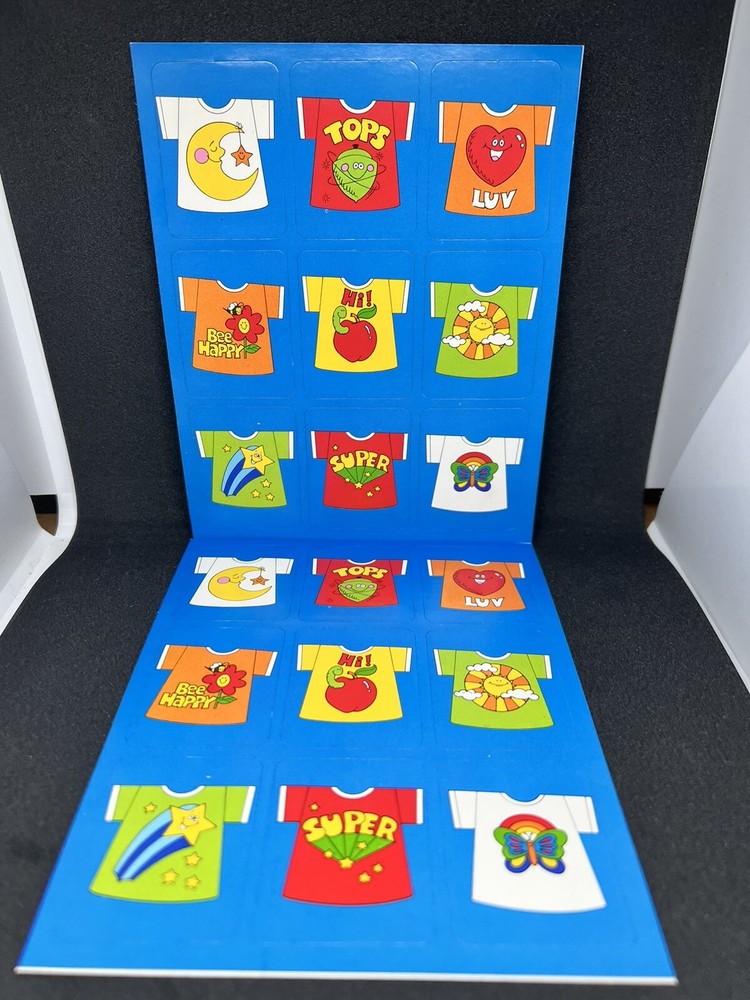 Vintage CTP Sticker Sheet T-shirt graphics – 2 Vtg Sheets – 1980’s RARE