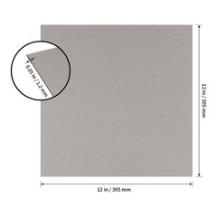 60 PCS Gray Chipboard Sheets 12×12 Inch 1.2mm Thick Scrapbook DIY Crafts