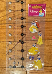 Disney~Sandylion~Snow White~Prince Charming~Scrapbook Dimensional Stickers~New