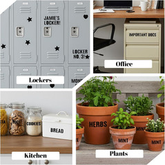 15 Sheets Small Letter Stickers, 1/2 Inch Self Adhesive Letters Stickers Mailbox