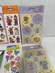 Vintage Stickety-Doo-Da Sticker Lot 10 Packs NEW