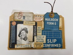 Junk Journal Add-Ons Handmade Tags Card Envelope File Clipboard Ephemera Set 3