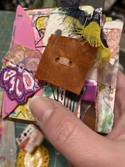 Unique Handmade Ephemera, Scrapbook,Junk Journal,tag,embellishment Mixed Media