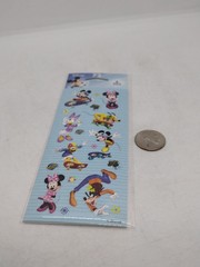 American Greetings Stickers Mickey Mouse Minnie Goofy Pluto Donald Daisy 72 Pcs