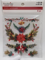 K&Company, Jolee’s Christmas Scrapbooking Stickers – Lot Of 8 Collage New Sealed