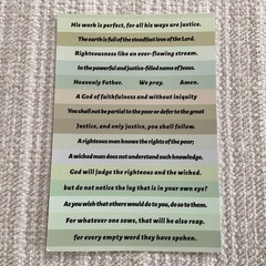 Christian Bible Verse Stickers, Inspirational Faith Religious Quote Set 4 Sheets