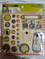 Halloween Stickers Dimensional Scrapbook Card Embellishments