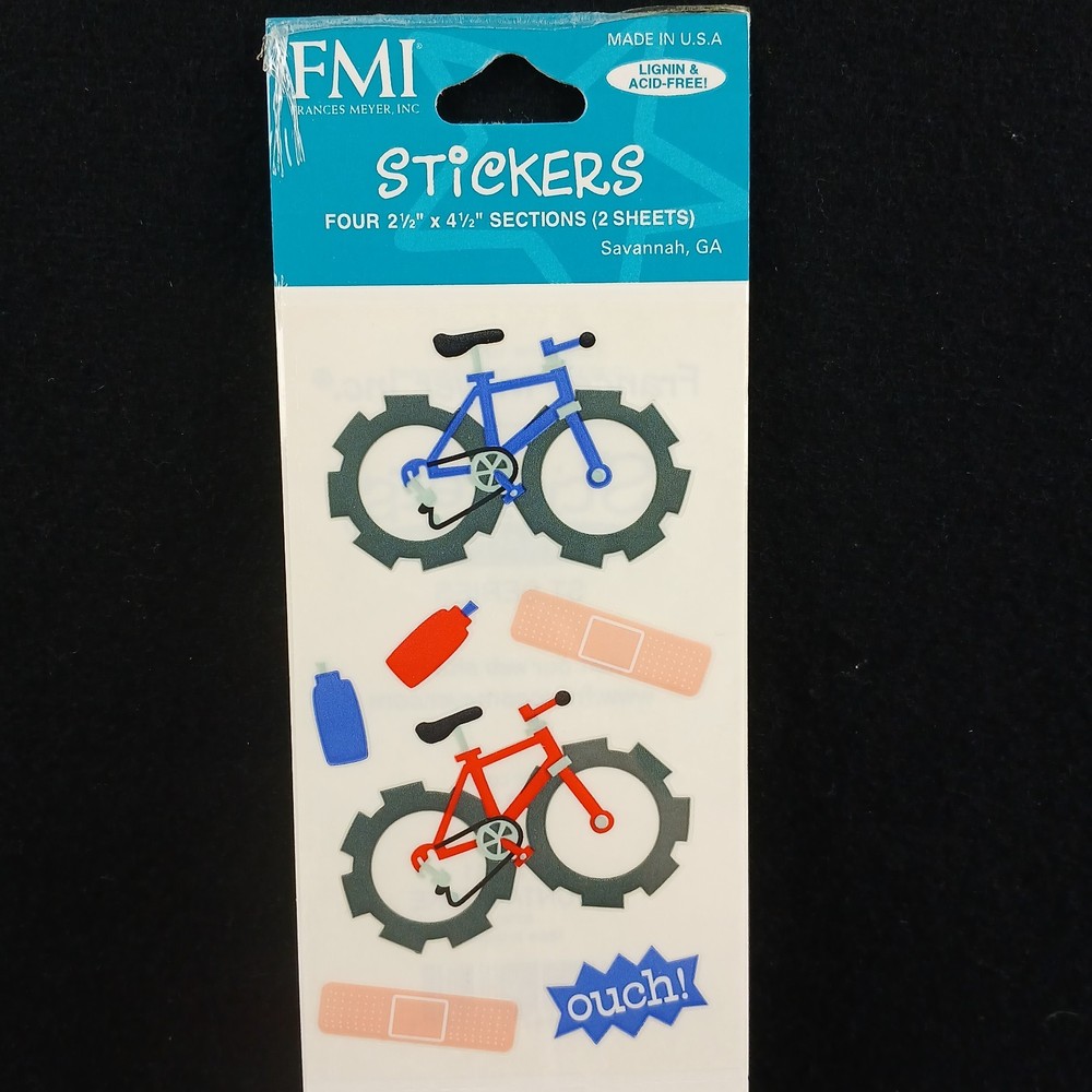 Frances Meyer Stickers Mountain Bike Bicycle Bandage 4 sections 2 sheets NEW