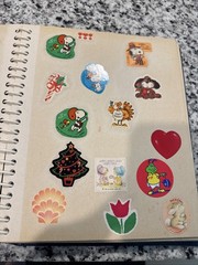 Vintage 1980s Sticker Book Album Lisa Frank Gremlins Scratch N Sniff And More