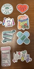 Future Nurse/Healthcare Stickers Set Of 20