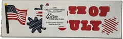 Creative Memories Stickers, 4th of July, New, 10 strips, each 2″ x 6 1/2″
