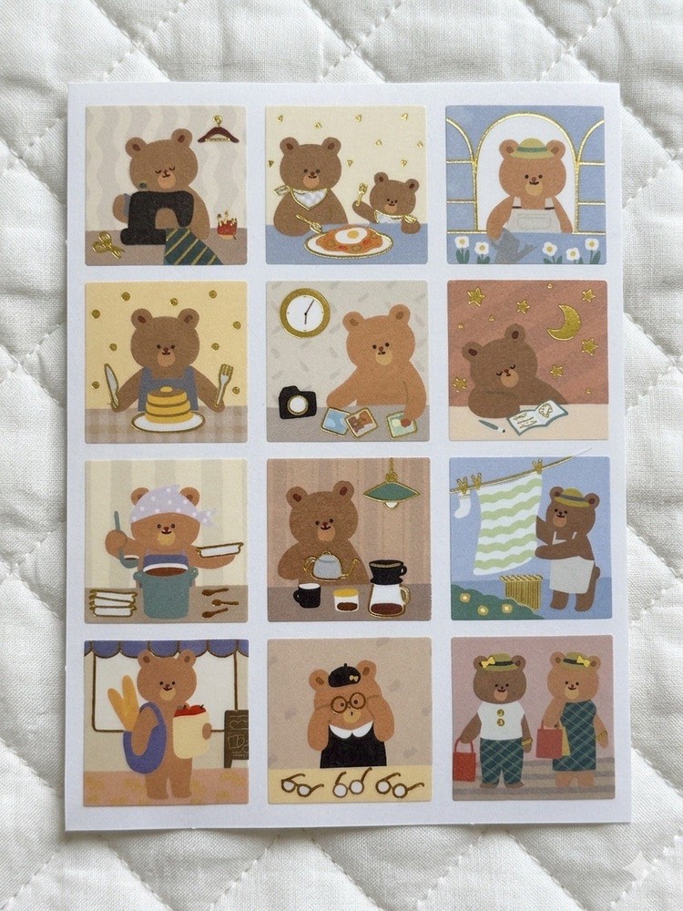 【Shipping to Japan Addresses Only 】Kawaii Cute Sticker Set 3 Random Pieces