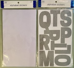 DE-STASH Alphabet Stickers! 35+ Sheets! Sticko, Recollections, Joy Marie, Etc