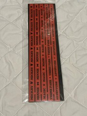 Large Lot Disney Mickey Mouse Park Embellishments Stickers Charms Ribbons NEW