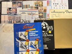 Huge Scrapbooking Craft Bulk Lot Stickers, Paper, Transfers & More