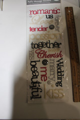 Momenta Stickers ~ Puffy Messages ~ Love Cherish Kiss Marry Passion Romantic Us