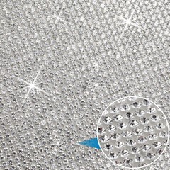 60750 Pieces Bling Rhinestone Sheet Crystal Self-Adhesive Diamond Sticker