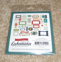 Carta Bella Ephemera DieCut Assortment ~ Prince Once Upon A Time …Frames/Tags
