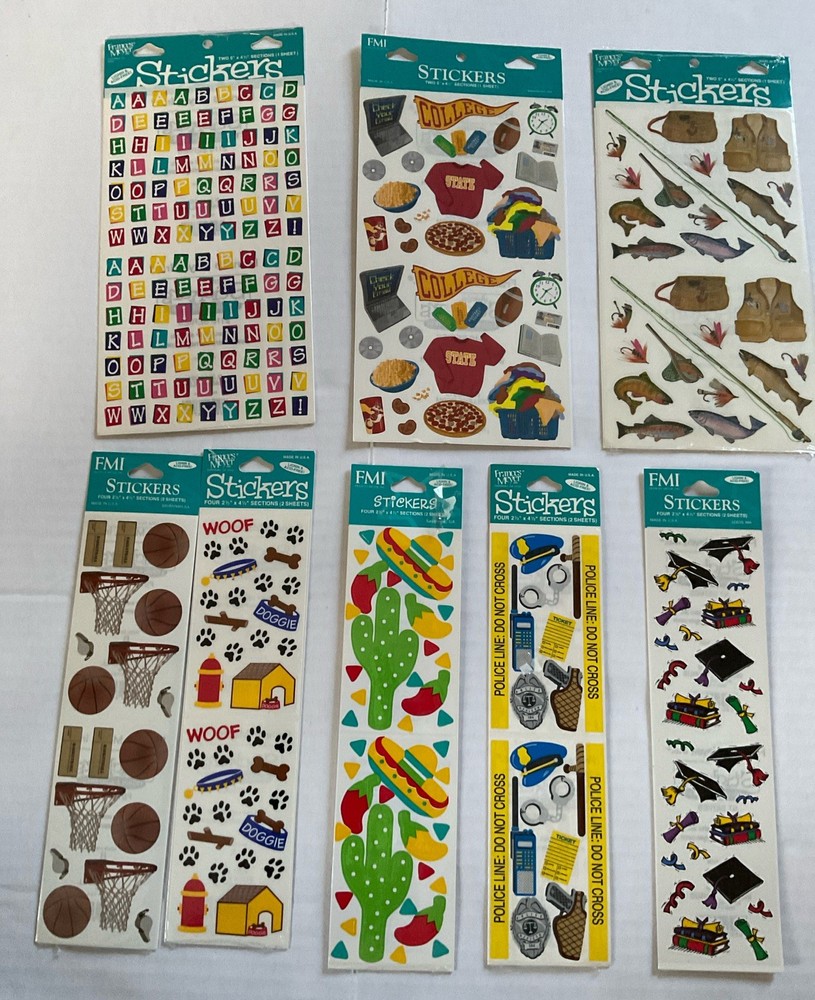 Frances Meyer FMI Sticker Lot, Please Read Below
