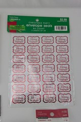 Anna Griffin / Recollections Holiday Tags and Stickers Large Mixed LOT