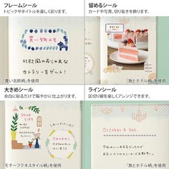 DESIGNPHIL MIDORI sticker «Yurulog» (2 stickers) Travel and Hotel design 8270400