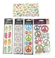 Large Lot of 180 + Sticker Sheets Scrapbooking Stickopotomus Grossmans Jolee’s