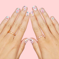 Kids Nail Stickers – 816 Decals | Birthday Girl Party Favors, DIY Home Activity,
