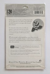 Kelly Panacci Halloween Bat Family Chipboard Scrapbooking Stickers By K&Company