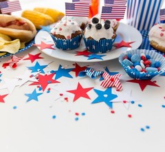 Large USA Flag Stickers – Patriotic Decals for Parades, Events & Military Suppor