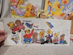 Little Suzy’s Zoo Coloring Activity Book Sticker Bear Foam Stamp Bookmark Lot