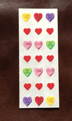 🔥VINTAGE Creative Memories Stickers VALENTINE’S DAY HEARTS & CANDY HEARTS NOS *