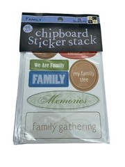 Scrapbooking Chipboard Lot Of 4 Various Brands All New