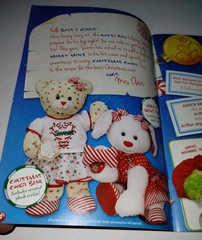 HTF Build-A-Bear Christmas Gift Guide With Stickers Collector’s 2012