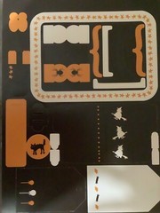Rusty Pickle Halloween Costume Party sets 4 sheets Scrapbooking Tags Scary RARE