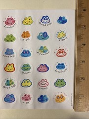 School Reward Sticker Sheet Scrapbook Planner Craft Stickers