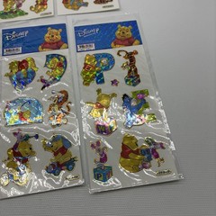 Disney Pooh Piglet Eyeore Stickers lot of 10 New