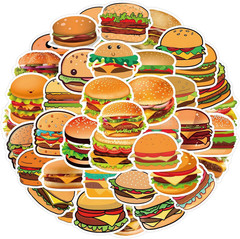 Matcha Vanilla Cake Stickers Pack, 50Pcs Vinyl Waterproof Decals