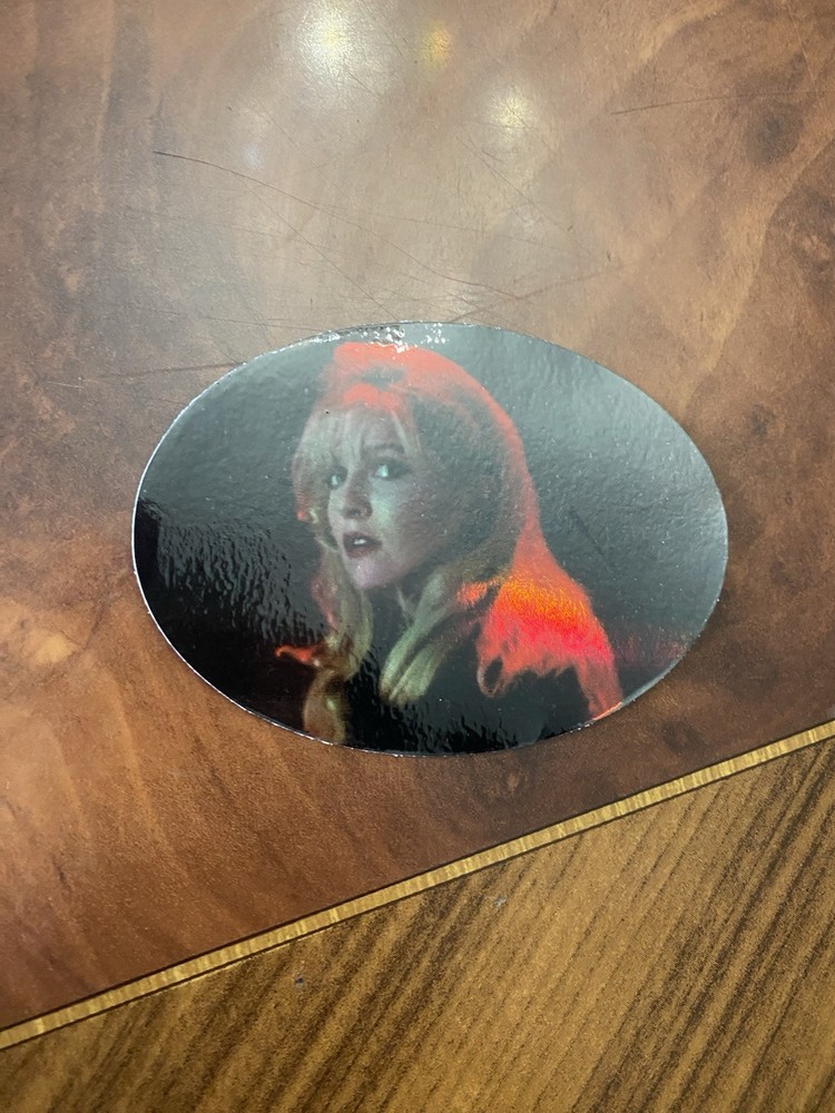 Laura Palmer Twin Peaks FWWM HOLO FINISH OVAL STICKER Roughly 2×3 Inches