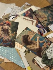Junk Journal Scrapbook Variety Pack Over 150 Large Crafting Lot Paper Ephemera