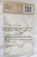 Crafter Square Stickers – butterflies and flowers, 9 pc