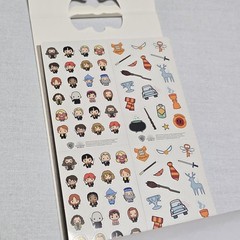 HARRY POTTER 3D STICKER DECAL SET LOT PAPER HOUSE PRODUCTIONS OVER 450 STICKERS