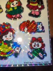 Vintage Mark 1 Large Sticker Sheets Unused Lot of 5 1983