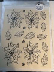 Pk Glitz Art Acetate Holiday Sheets 6 Packages. Vintage Hues & Black/white New
