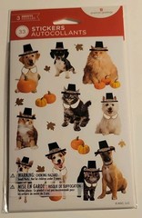 American Greetings Halloween Pets Stickers 33 Count 3 Sheets