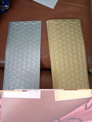 2X STICKERS SCRAPBOOKING NEW (ST1361) LACE BORDERS