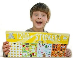 Round Stickers 1200+ Assorted Set Calendar, Reward, Planners and Scrapbook Cr…