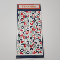 NEW Lot 3 BEACH VACATION Scrapbook Stickers Shells Anchors Sea Horse Alphabet -F